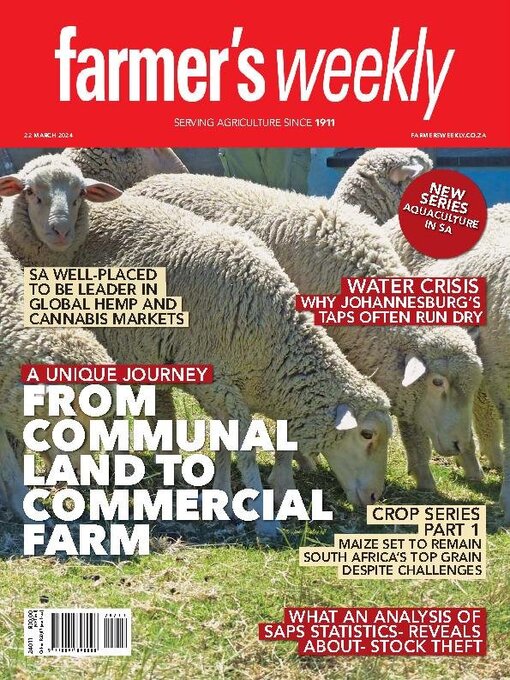 Cover image for Farmer's Weekly